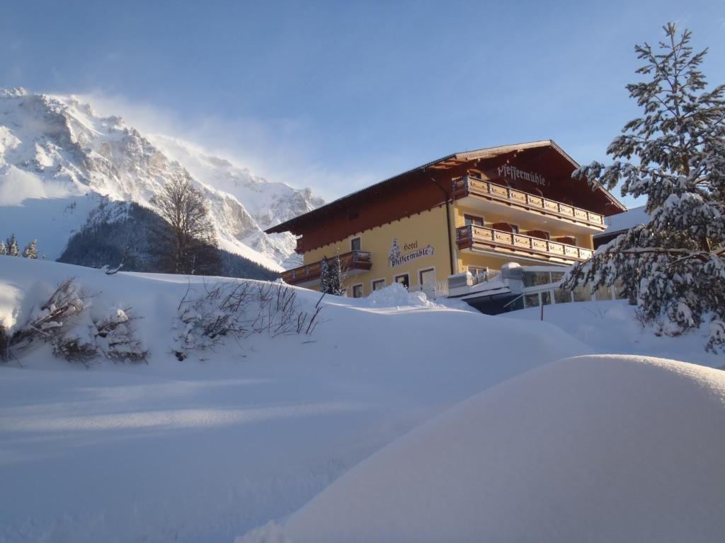 Aparthotel Pfeffermuehle Ramsau am Dachstein Exteriör bild